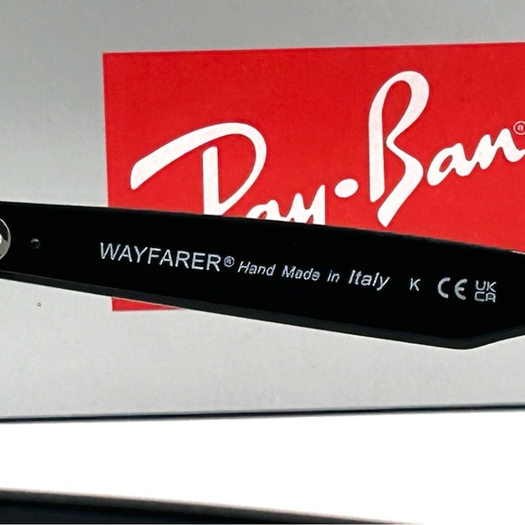 Ray-Ban Sunglasses RB2140 901 Original Wayfarer Black Frame 50-22-150 Unisex 325 - Picture 8 of 15